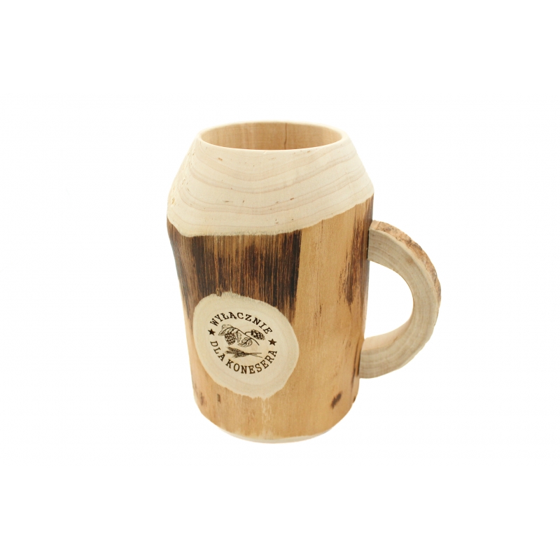  Kufel do piwa "Wyłącznie dla konesera" - bez kory