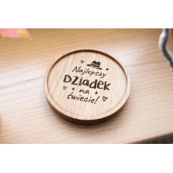  Podstawka "Najlepszy Dziadek na świecie"