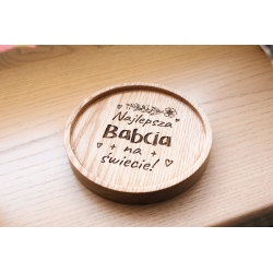  Podstawka "Najlepsza Babcia na świecie"