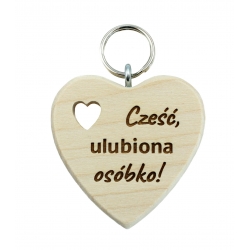 Brelok serce - cześć...