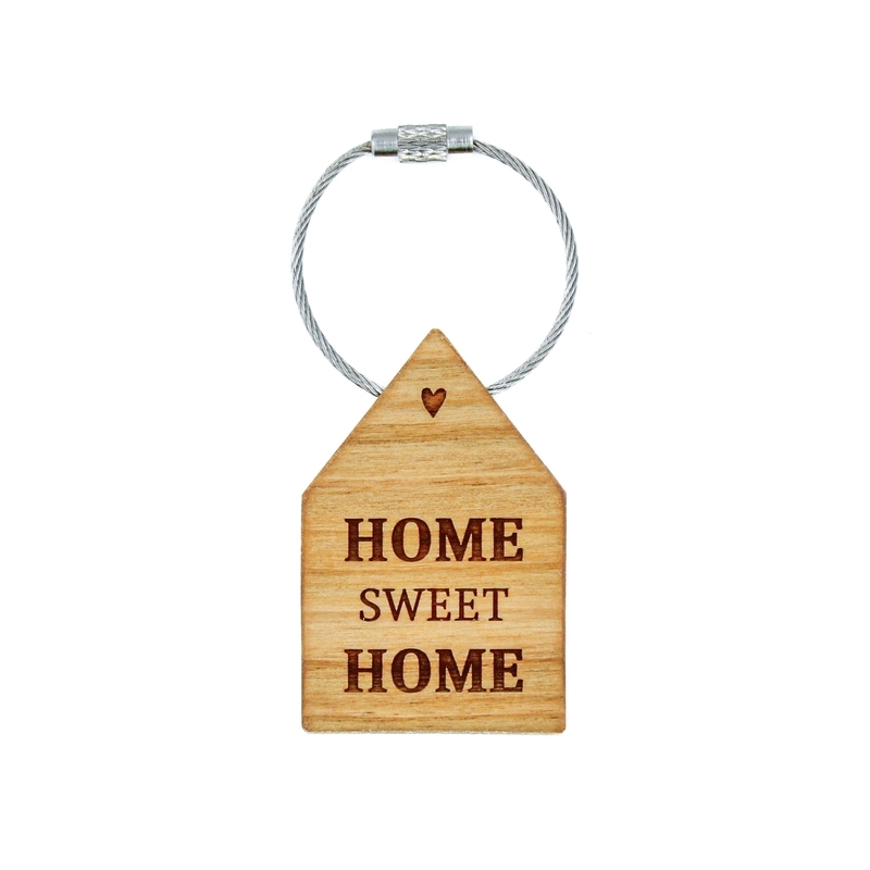 Brelok domek - HOME SWEET HOME