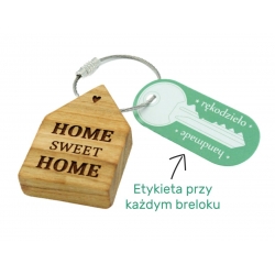  Brelok domek - Wróć bezpiecznie do domu